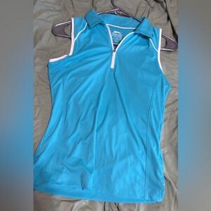 Slazenger Blue Sleeveless Jersey Top